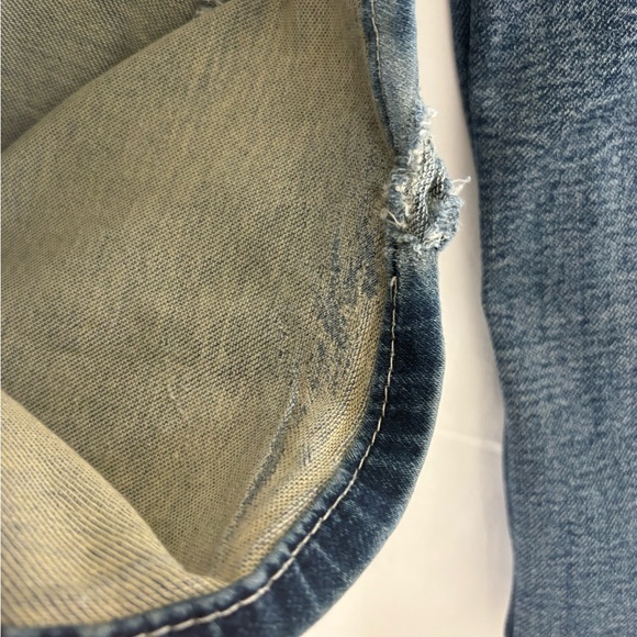 Grace in LA Blue Jeans with Embellished Pockets - Picture 7 of 12